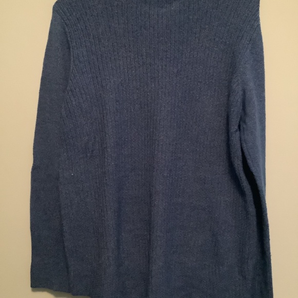 Design Studio Marled Blue Sweater Medium EUC - Picture 3 of 3